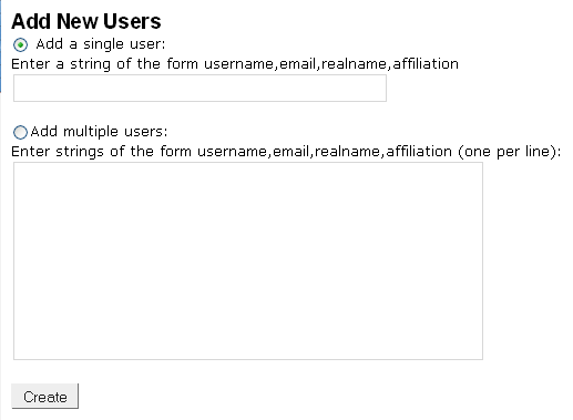 Add Users