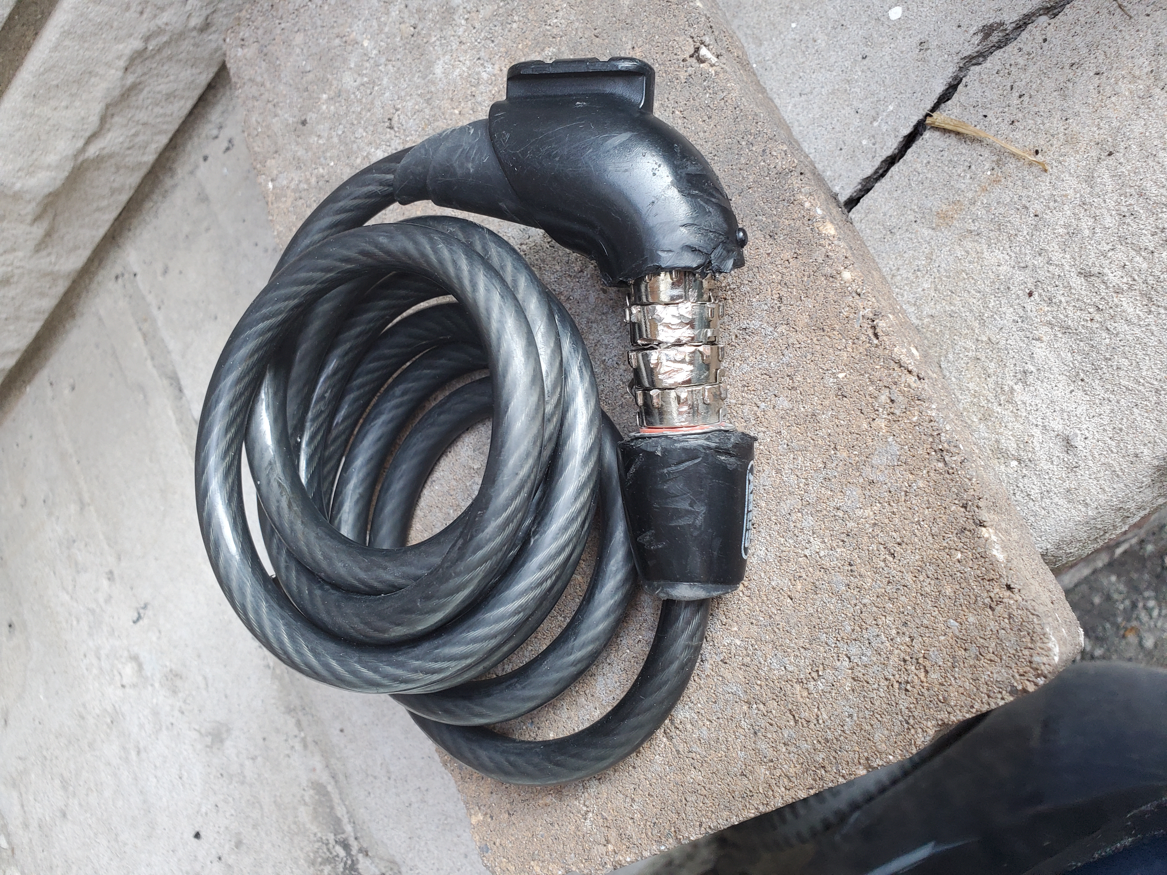 broken bike lock