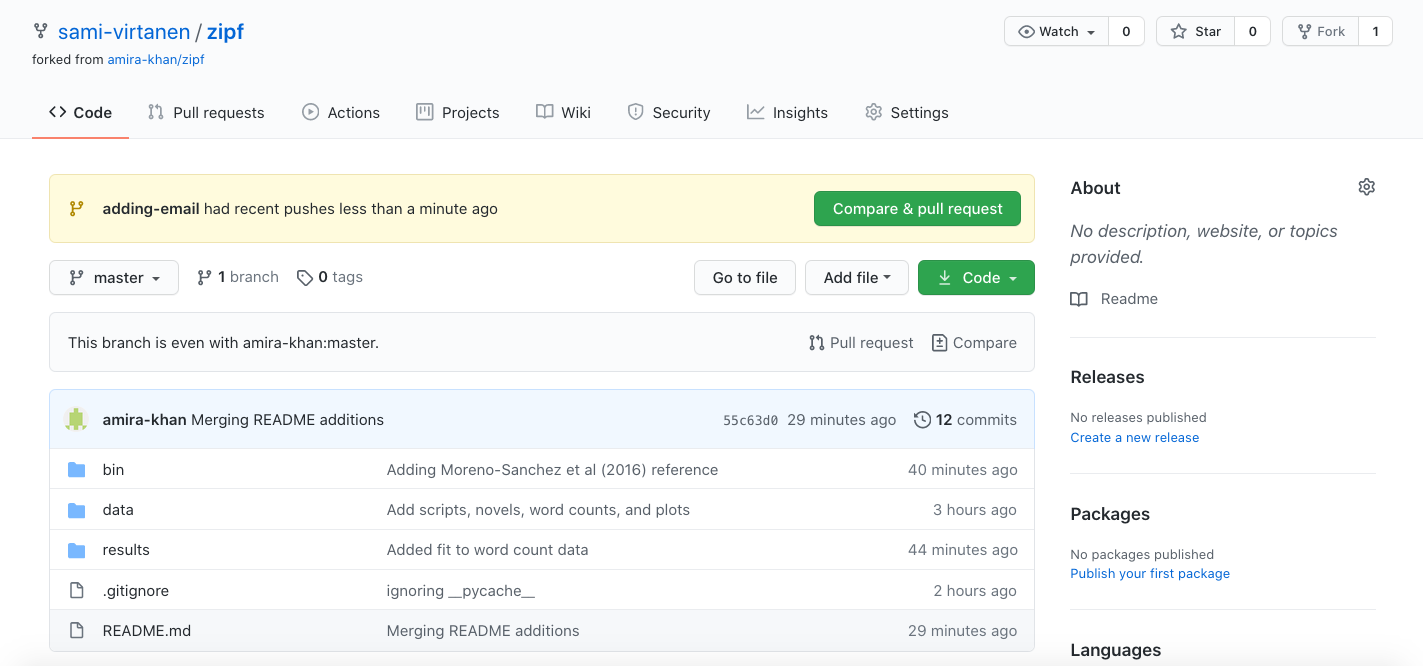 Repository state after Sami pushes.
